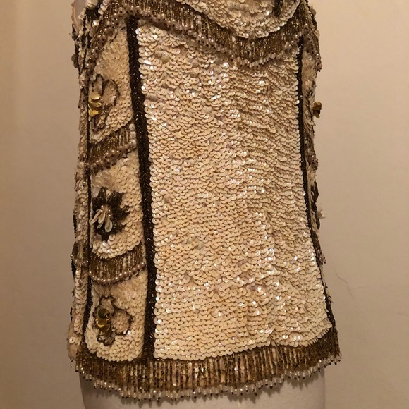Rare Vintage 1960’s Thayer Intricately Beaded Top - Picture 14 of 16